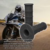 PVOTAWP 2PCS Dirt Bike Grips Motorcycle Grips, Anti-Slip Rubber Pro