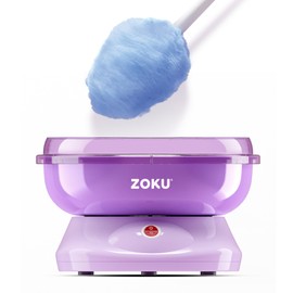 ZOKU Cotton Candy Maker, Countertop Cotton Candy Machine, Includes 10 Paper Cones, Enjoy Homemade Treats in Minutes