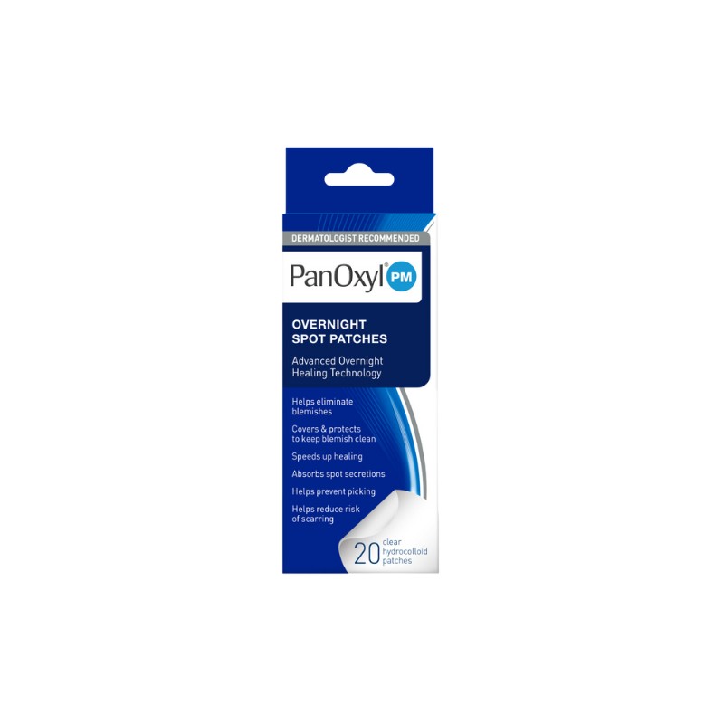 PanOxyl Acne Creamy Foaming Wash | PM Overnight Spot Patches