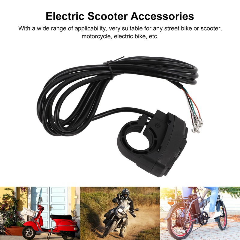 3 in 1 Electric Bike Light and Horn Switch Wearproof