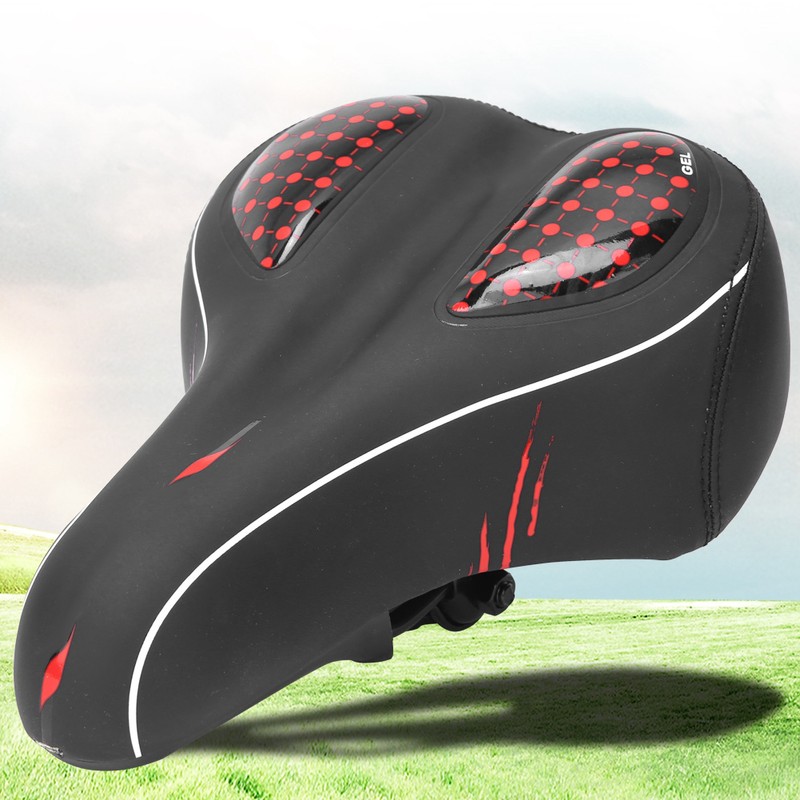Large Bike Soft Seat Saddle Replacement Cycling Accessory for Mountain