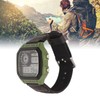 Digital Sport Watch Canvas Strap Luminous Waterproof Retro Sport Watch