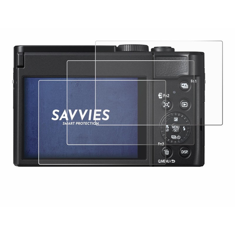 Savvies Screen Protectors for Panasonic Lumix DC-TZ99 Ultra Transparent Pack