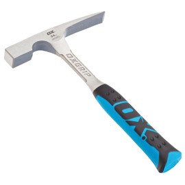 OX Tools OX-P082424 24 oz. Brick Hammer, Non-slip Grip handle, Steel,