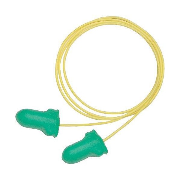 25 Pair Max Lite Corded Foam Ear plugs Howard Leight Earplugs