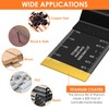 12PCS Titanium Oscillating Saw Blades, Precise Oscillating Multi Tool Blades,