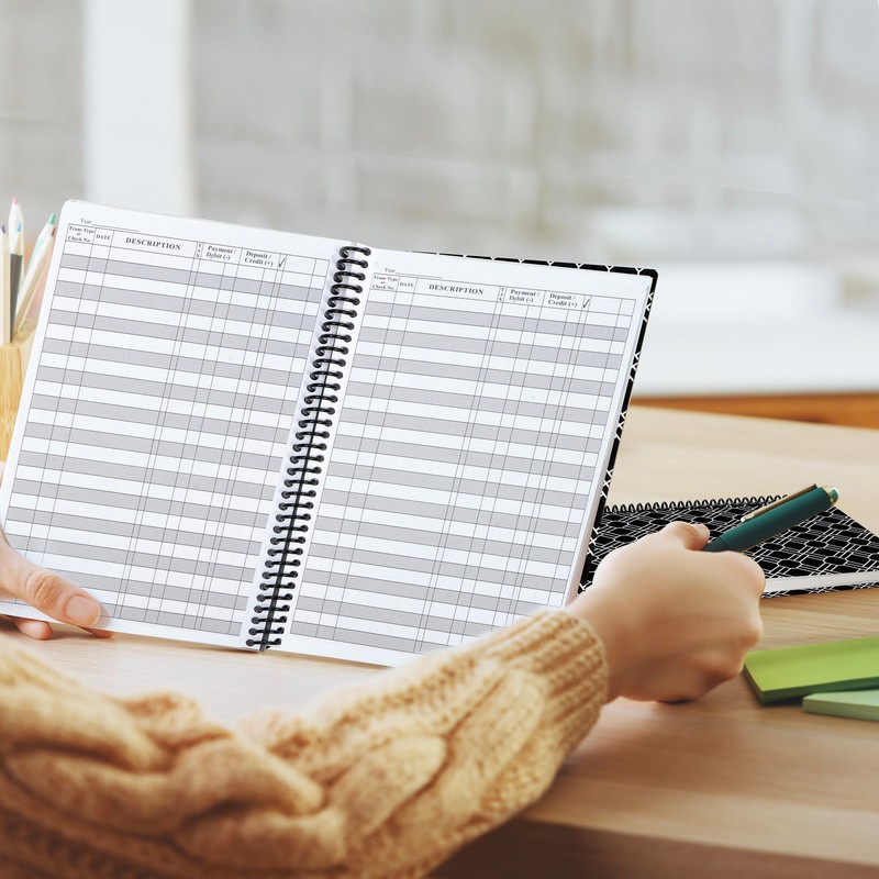 The Superior Register's Premium Check Book Register & Debit Card