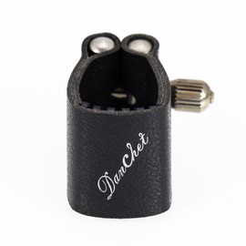 Soprano Saxophone Ligature Fastener, Leather Ligature for Soprano Saxophone Sax