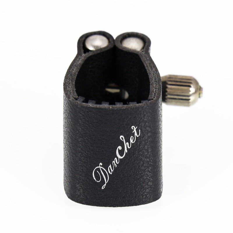 Soprano Saxophone Ligature Fastener, Leather Ligature for Soprano Saxophone Sax