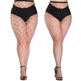 akiido Fishnet Stockings, High Waist Tights for Women, Sparkle Rhinestone Fishnets Party Rhinestone Mesh Stockings Pantyhose
