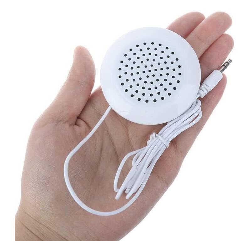 Pillow Speaker, Portable 3.5mm Mini Pillow Stereo Outdoor Speaker for
