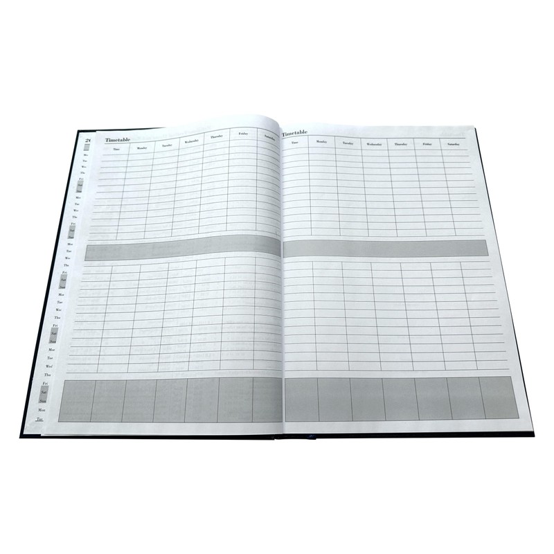 2024-2025 Diary Academic Year A5 Week to View Hardback Casebound