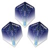 Unicorn Darts Elements Hydrostorm Ultrafly Dart Flights, Blue, Plus