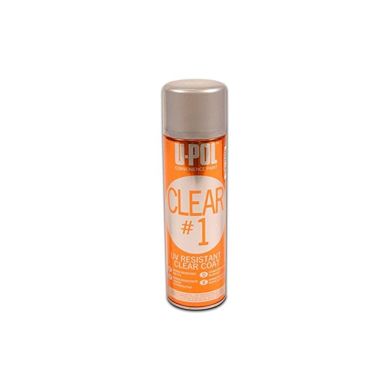 U-POL Products 0796 Clear Clear 1 High Gloss Coat -