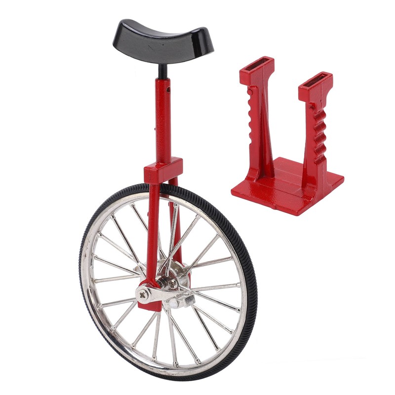 Unicycle Model Simulated Vivid Design Beautiful Exquisite Textured Alloy Mini