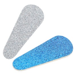 WOONEKY 2pcs Scissors Protective Sheaths Anti-scratch Covers for Hair Barber Accessories Silver for Sewing Lovers and Hairdressers