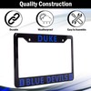 EliteAuto3K Duke Blue Devils License Plate Frame Cover – Black