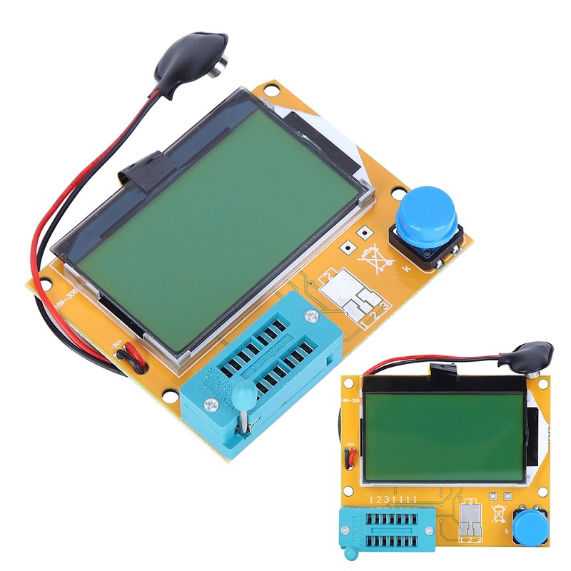 Transistor Tester Checker Graphical LCRT4 ESR SCR Meter 12864 LCD