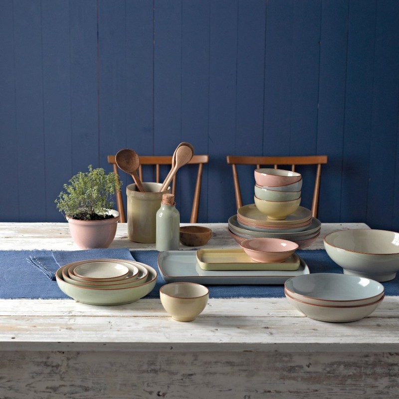 Denby Heritage Piazza Medium Shallow Bowl / 덴비 헤리티지 피아자
