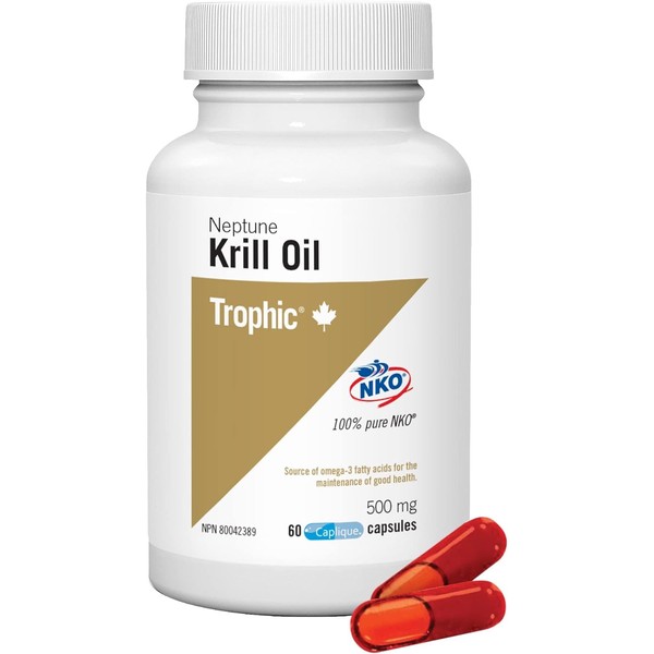 Trophic Krill Oil (Neptune), 60 Count