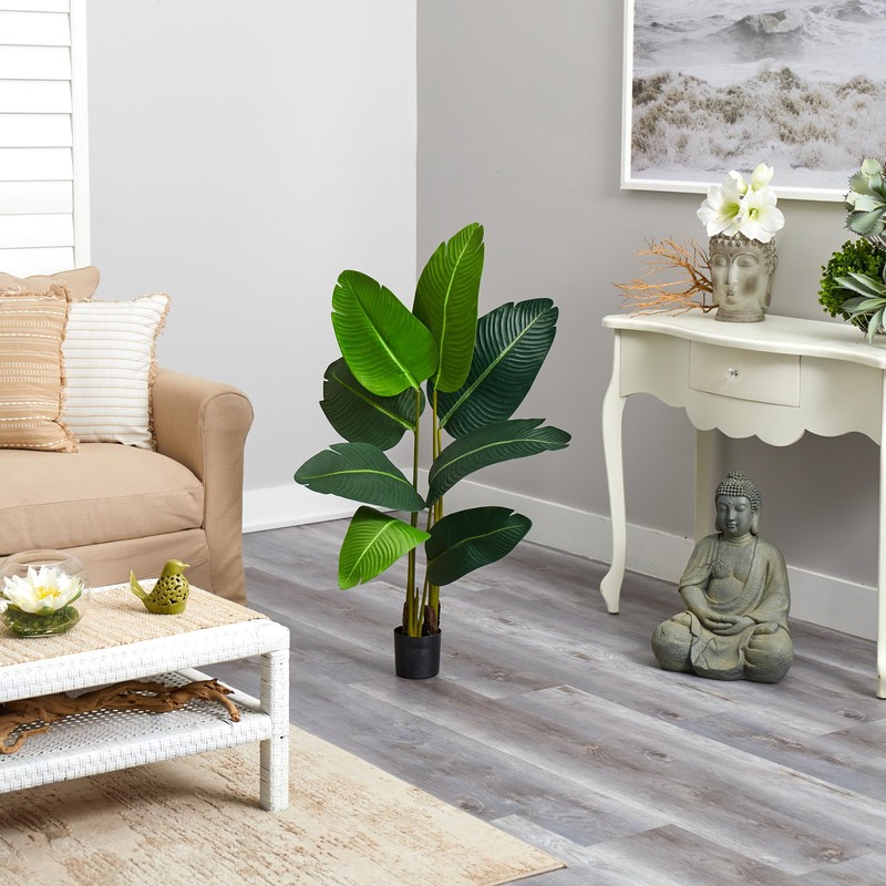 Nearly Natural 3.5ft. Travelers Palm Artificial Tree