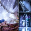 4 x Fairy Lights Battery Operated, Silver Wire Chains 8