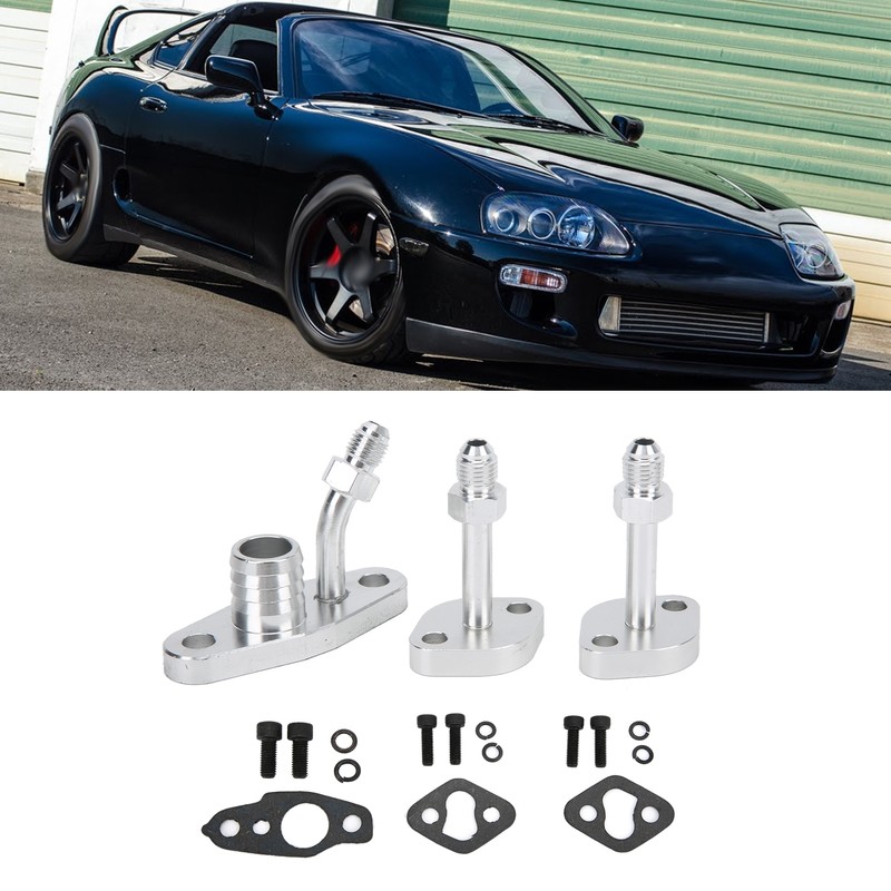 Car Turbo Oil Feed Drain Flange Kit K026‑0043 Maintenance Replacement