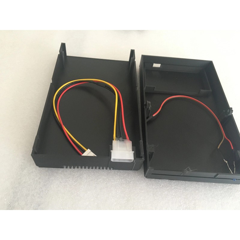 Case and power supply for Greaseweazle 4.1 + 3.5" floppy
