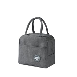 Eorqiurm Small Lightweight Lunch Bag, Cool Bag, Insulated Bag, Lunch Bag, Portable Thermal Cool Bag for Students, Men, Work, Picnics, Hiking, Camping, BBQ, Bento Bag