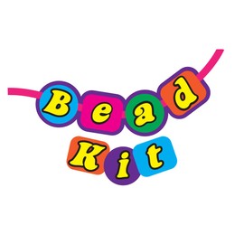 World's Smallest You Create Bead Kit. Miniature Creative Art Kit. Comes with a 5 Compartment Container, Assorted Style Beads, Clasps and Cord, and Built in Cord-Cutter!