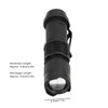 LED Flashlight 1 Mode Retractable Waterproof Handheld Lamp for Hunting