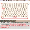 Jute Hemp Rope Nets for Safety and Decoration: Indoor &
