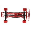 RC Car Chassis Frame Kit Aluminium Alloy Frame with Wheel