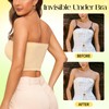 IXF Tube Tops Strapless Bras for Women Wireless Bandeau Bra