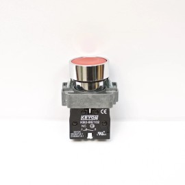 KEYON KB2BW34B2 Red Ilumianated Push button Switch 22mm