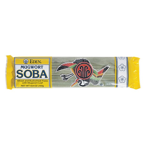 Eden Pasta, Soba Mugwort, 8.8-Ounce Packages (Pack of 12)