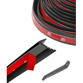 iolory 13.12Ft Automotive Weather Stripping,Rainproof Dustproof Car Window Trim Seal Replacement,Car Accessories,Automotive Weather Stripping Door Seal Strip,Suitable for Most Cars,SUVs,Trucks,RVs