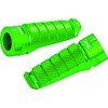 Puig 6301V Racing Model Footpegs, Green, Set of 2