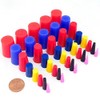 40 Pc 1/16" to 3/4" High Temp Silicone Rubber Tapered
