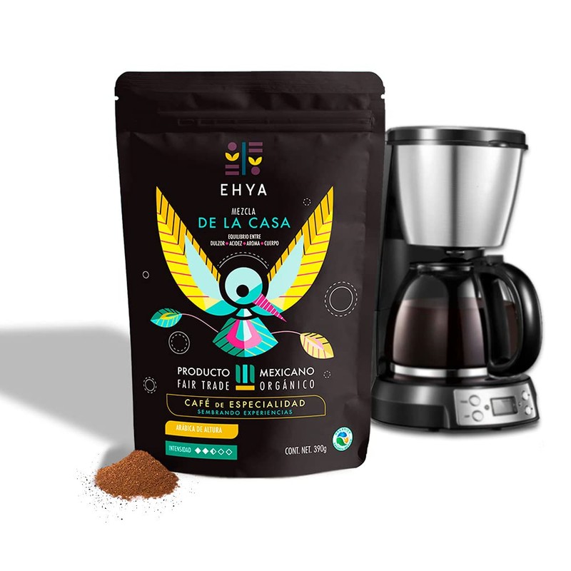 Ehya café orgánico, Mezcla de la casa, molido regular