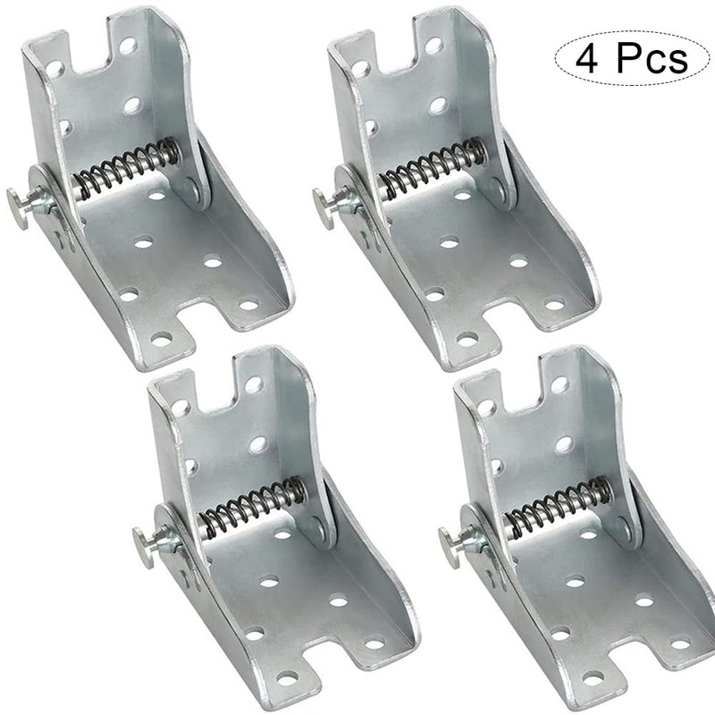 4 x folding support frame, foldable hinges, steel foldable hinges,