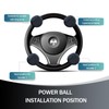 pinflaw Pack-1 Car Steering Wheel Booster, Anti-slip Silicone One-hand Steering