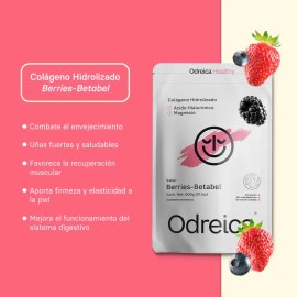 Colágeno Hidrolizado Con Ácido Hialurónico Y Magnesio Sabor berries betabel