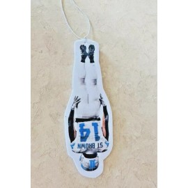 Handmade Amon-Ra St Brown Headstand Detroit Lions Felt  Ornament. 5” Handmade By This GMA