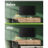 LEENUE TV Cable Hider for Wall Mounted TV, Slim Round