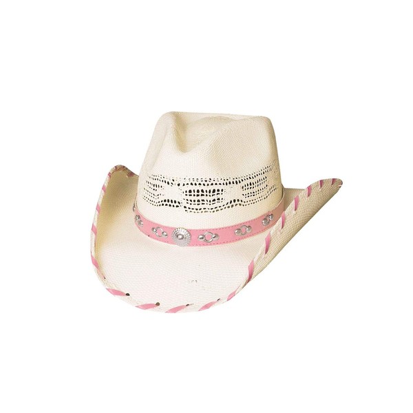 Bullhide Hats Girls' Kids' Shine A Little Love Straw Western