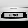 BITS4REAONS - SHOWROOM SHOW DISPLAY NUMBER PLATE HOLDER