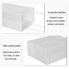 ADIDO EVA 12 PCS Small Gift Bags White Kraft Paper