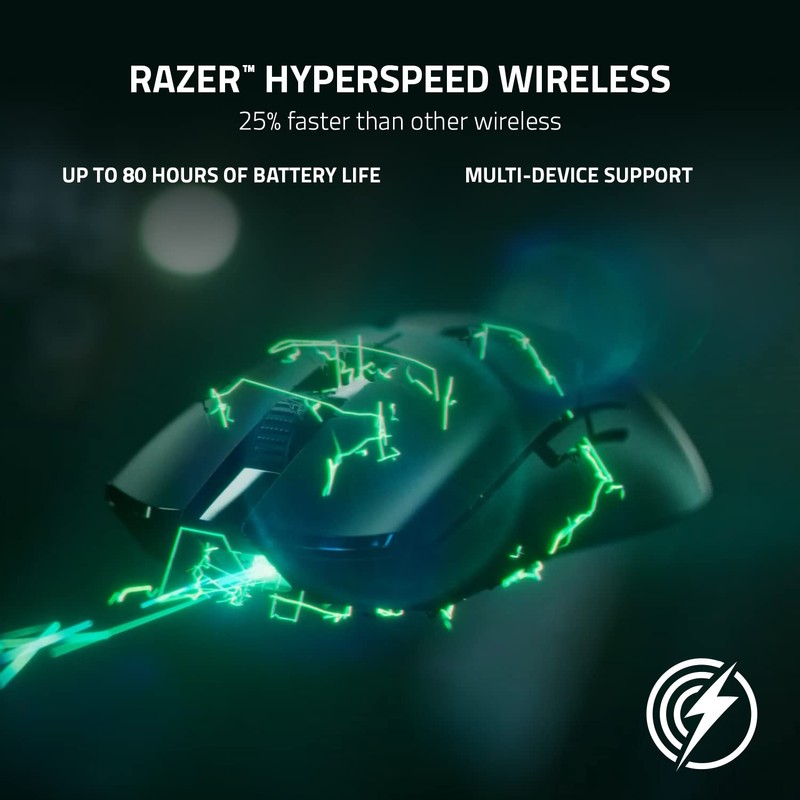 Razer Viper V2 Pro (Black Edition) Ultra-Lightweight Gaming Mouse 58g