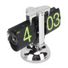 European Style Retro Digital Flip Down Clock 304 Stainless Steel